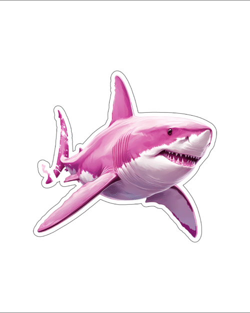 Shark Fridge Magnet