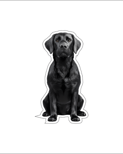 Dog 4 Fridge Magnet
